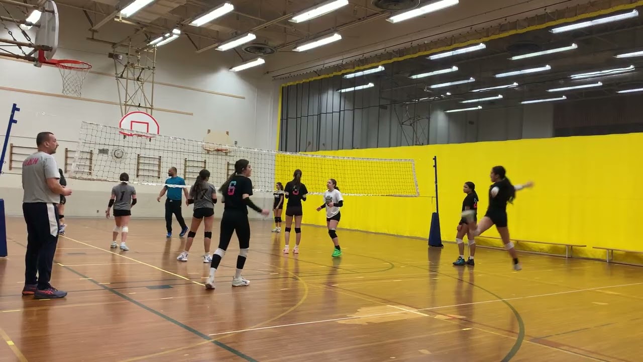 M4-03  march 4/2026  16u humana blaze /  practice game  / toronto / humana volleyball academy 