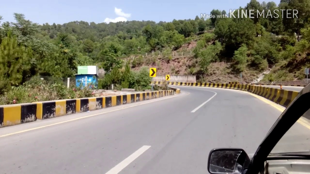 Islamabad to Murray motorway...beautiful Murray road in pakistan