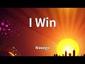 Masego I Win Lyrics mp3