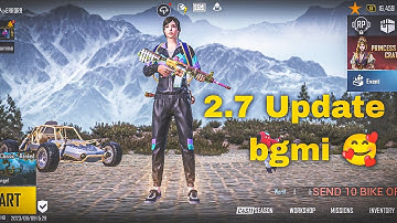 🥰BGMI 2.7 update play store download | Bgmi update not showing Fix | Bgmi new update