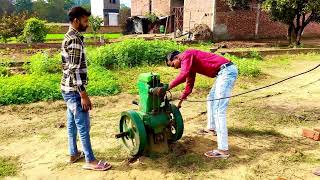 lister engine starting in cold | How to start listening engine | 😰 बड़ी मुश्किल से स्टार्ट हुआ