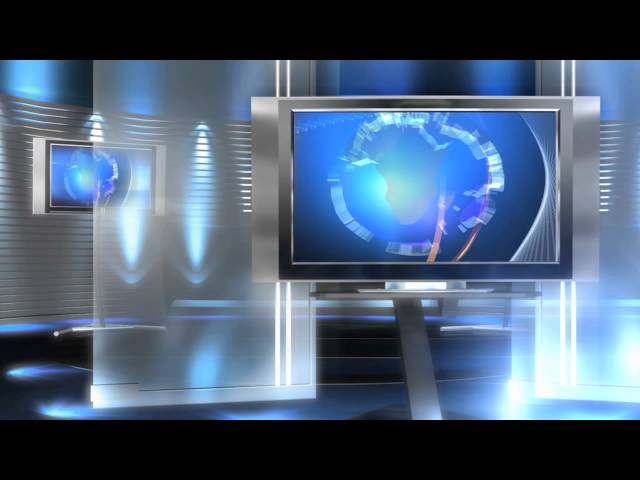 Blue TV Studio Background, Stock Video - Envato Elements