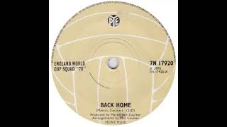 UK New Entry 1970 (74) England World Cup Squad "70" - Back Home