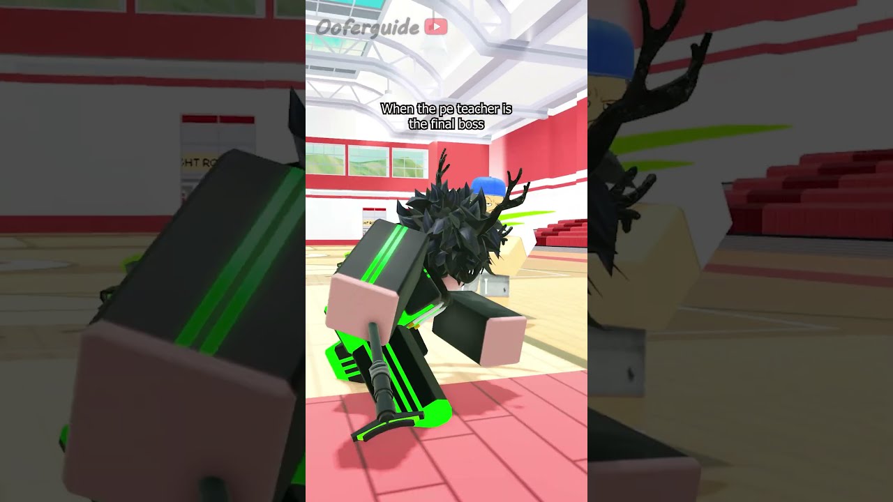 The Final Gym Boss Shorts Short Roblox Funny Robloxmemes Goldfishiess