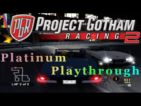 Complete Project Gotham Racing 2 (PGR2) Platinum Playthrough (1/2)