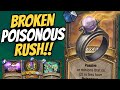 POISON RUSH TOKENS IS BROKEN!! Band of Bees + Illidari is Absolutely Crazy! | Duels | Hearthstone