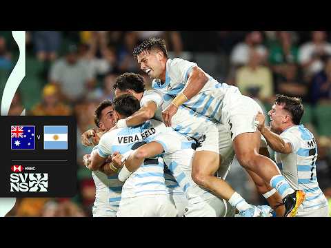 Is This The ULTIMATE SVNS Match-Up? 🤩 | The Best of Australia v Argentina | SVNS Highlights