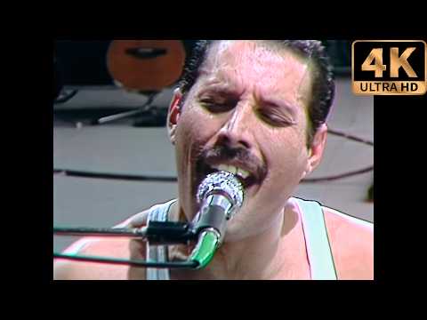 Queen - Live Aid (Full Performance, Wembley Stadium, July 13, 1985) [4K Remastered]