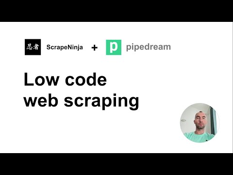 Building low code web scraper with ScrapeNinja, Pipedream, and Google Sheets