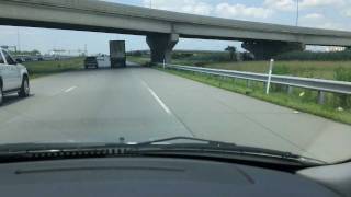 I-95 Northbound Philadelphia Airport In 1080P