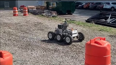 High-speed Autonomous Navigation of 6-wheel Off-road Vehicle