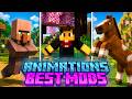 TOP +10 Best Animation Mods in Minecraft! [+1.20.1, +1.21.1 | Forge / Fabric / NeoForge]