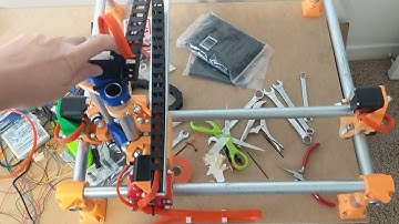 MPCNC: X and Z Axis cable management
