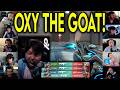 Valorant Streamers React To C9 OXY CRAZY ACE Against MIBR In VCT