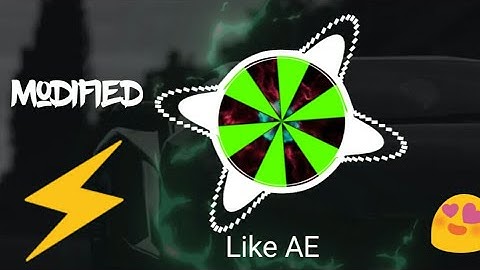 Avee Player Template_(Thunder Effect)⚡ *MODIFIED*