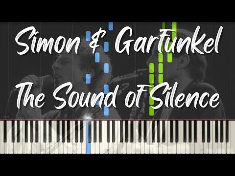 The Sound of Silence (Easy/Intermediate Piano Cover) - Simon and Garfunkel