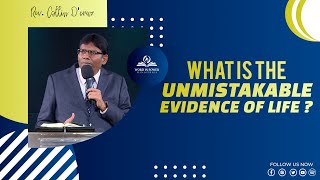 What Is The Unmistakable Evidence Of Life ? | Rev.Collin D’Cruz Wealth