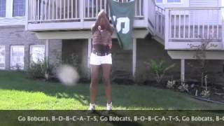 silver chant Go Bobcats B O B C A T S