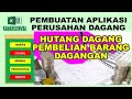 56 Menambahkan Input Nama Agen Penganti VBA Excel Pembuatan Aplikasi Perusahaan Dagang