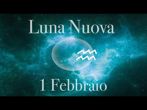 Video: Luna nuova a febbraio 2022