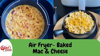 Air Fryer Mac & Cheese Recipe | Cheesy Mac & Cheese | Joyouce Air Fryer Review | Baked Mac & Cheese