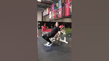 Supine Incline Dumbbell Lateral Raise