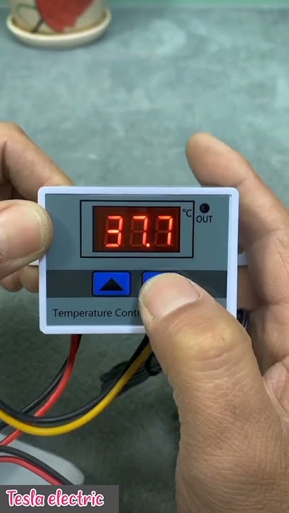 XH-W3001 || Turn on off light with W3001 || XH-W3001 220V AC 1500W Digital Thermostat Switch Module