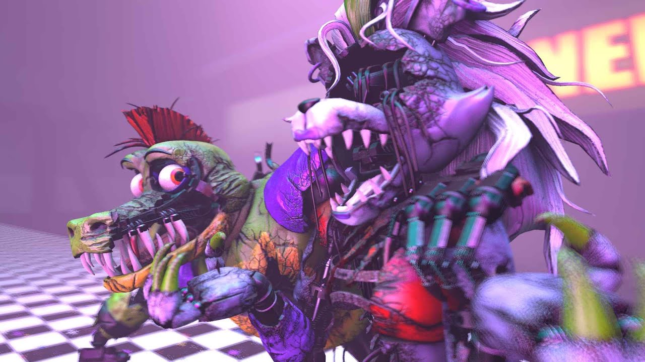 [SFM] shattered Monty and Roxy team up (but it animated in SFM. The ...
