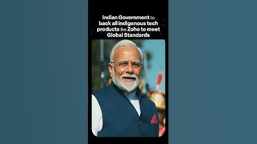 india will support startups like zoho #zoho #modi #urzess #shorts