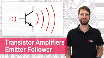 The Transistor as an Amplifier - Emitter Follower, Common Emitter Circuit, Design Example