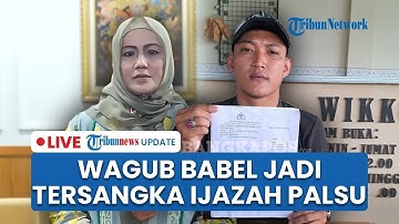 🔴LIVE UPDATE: BREAKING! Wagub Bangka Belitung Hellyana Resmi Jadi Tersangka Kasus Ijazah Palsu