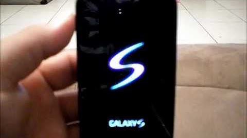 Samsung Epic 4G Custom Boot Animation and Sound