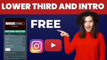 Best Lower Third And Intro Maker Free | How To Make Animated Lower Third In PixelFlow