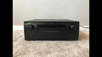 How to Factory Reset Denon AVR-2809CI 7.1 HDMI Home Theater Surround Receiver