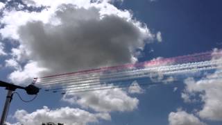 RAF Red Arrows at Goodwood 2015