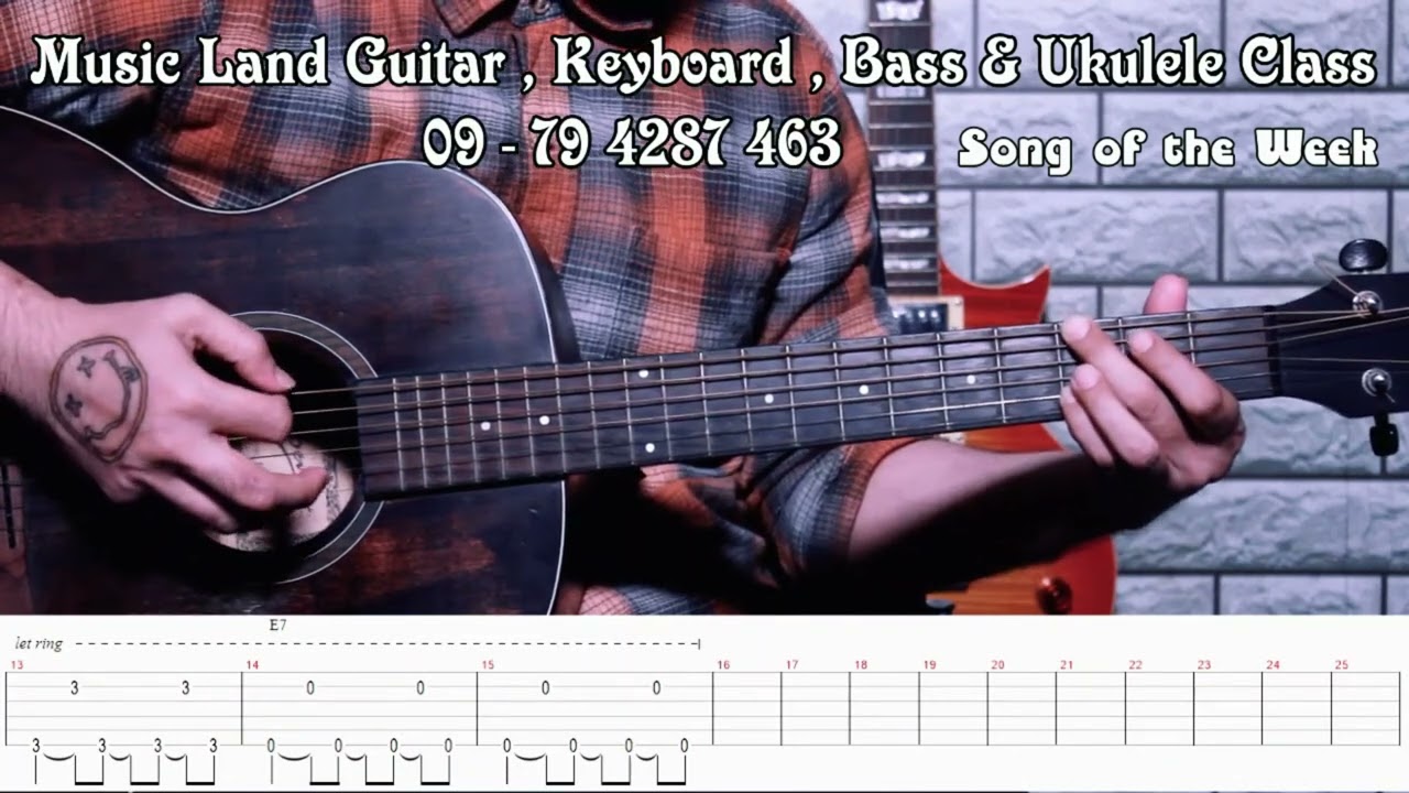 သည်းခံ - Big Bag (Intro/Strumming/Solo Tutorial)