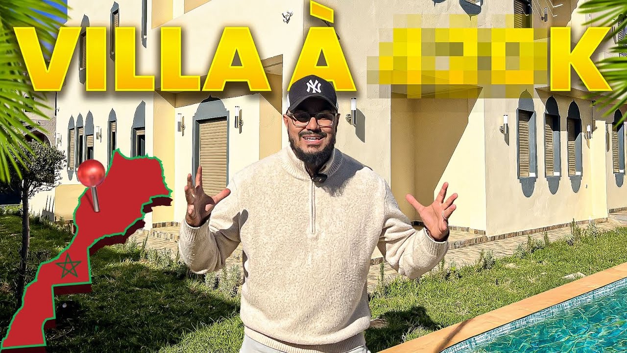 ⁠Je visite une villa à 420K€ sur la Palmeraie de Marrakech
