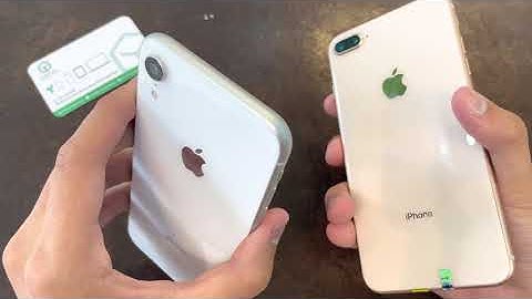 So sánh kích thước iphone xr và 8 plus năm 2024