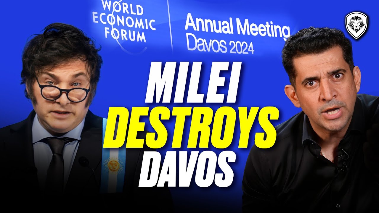 “El Loco” – Javier Milei SHOCKS the World Economic Forum Defending Capitalism