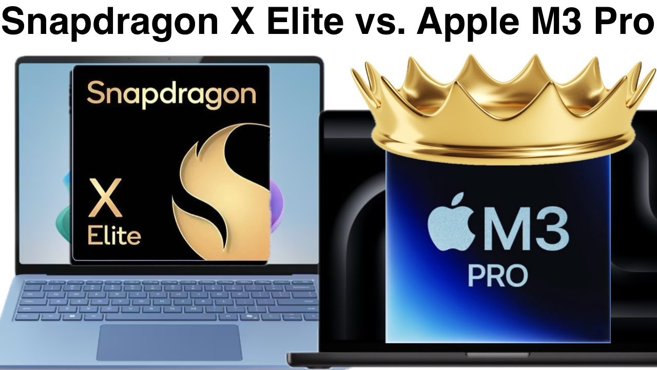 Snapdragon X Elite vs Apple M3 Pro, Surface Laptop vs. MacBook Pro