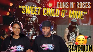 GUNS N' ROSES "SWEET CHILD O' MINE" REACTION | Asia and BJ