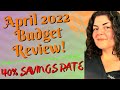 April 2022 Budget Review • 40% Savings Rate! • Financial Independence Retire Early North Carolina