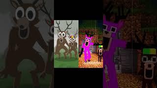 99 Nights in the Forest but Huntrix Helped Deer's Family 2D vs 3D (99 Nights in Forest)