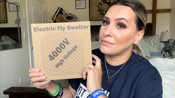 EVERSEE Electric Fly Swatter Racket Fly Zapper Amazon Review