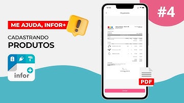 Cadastrando Produtos no app Infor+
