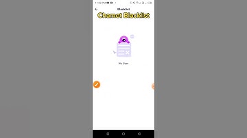 Chamet Balacklist. #chametapp #chametcallproblem #chametlive