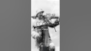 The Brutal Life of an MG42 Gunner in WWII