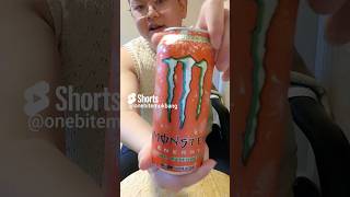 Monster Energy Ultra Watermelon ? (Taste Test) eatingshow tastetest shorts