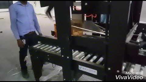 Automatic Flap Closing Taping Machine