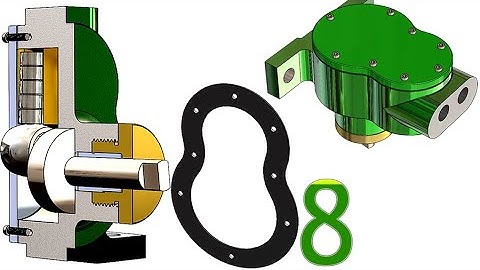 8- Project 21| Piston Pump |SolidWorks Tutorial : gasket